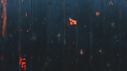Poster - Abstract hardwood wall with burned patterns for interior design and decoration