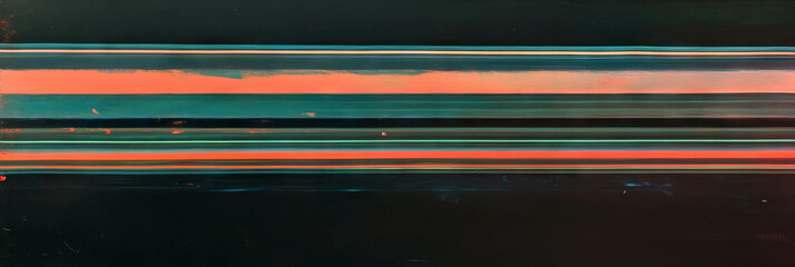 Poster - Abstract horizontal stripes with subtle color variations for artistic background design