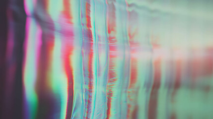 Fototapete - Iridescent aurora borealis inspired texture for artistic backgrounds and design