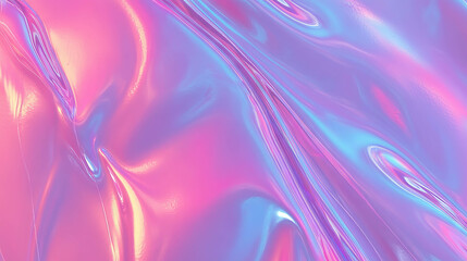 Poster - Iridescent abstract patterned wall texture in vivid colors for creative design