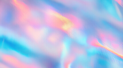 Poster - Iridescent nebula texture with cosmic colors for art and design