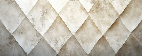 Poster - Abstract light diamond lattice texture with smooth surfaces for modern design