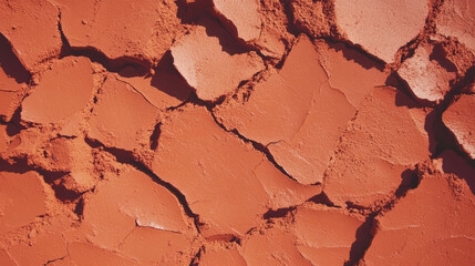 Poster - Textured light mud wall with rough surface for architectural design and texture background