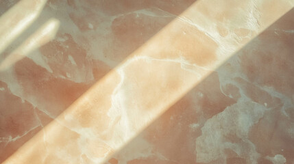 Poster - Light on smooth clay wall texture for interior design and backgrounds