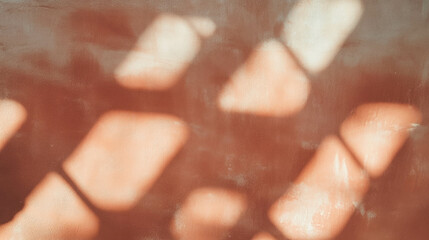 Poster - Abstract texture of light smooth clay wall with subtle shadows and patterns