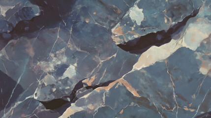 Poster - Limestone texture with fossil inclusions for natural design and geology inspired projects