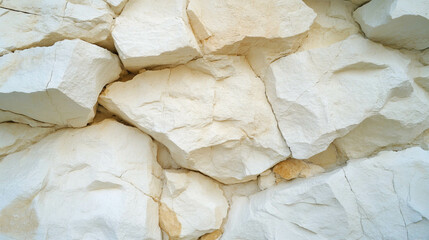 Poster - Light beige limestone texture for natural stone background and design