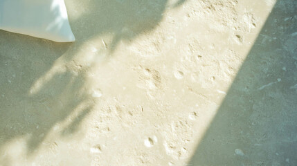 Poster - Limestone texture with subtle beige tones and soft shadows for background design