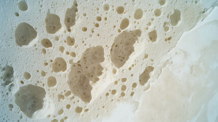 Poster - Natural limestone texture with subtle beige tones for design and decoration