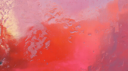 Poster - Vibrant copper texture with warm red hues for interior design and art projects