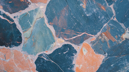 Poster - Artistic natural slate tile ceramic wall texture for architectural design