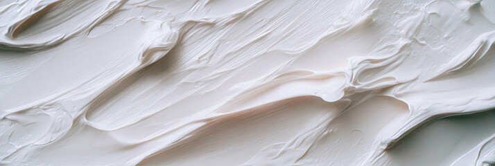 Poster - Neutral paint texture with gentle stippled brush strokes for artistic background design