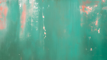 Poster - Abstract green and grey opalescent wall texture for artistic background or design