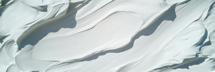 Poster - Abstract texture of pale paint with soft blended brushwork for creative design