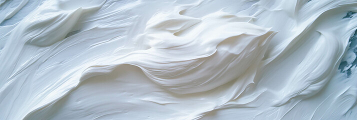 Poster - Soft brushwork of pale paint texture for artistic backgrounds and design projects