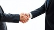 © Haris - Business Handshake on White Background