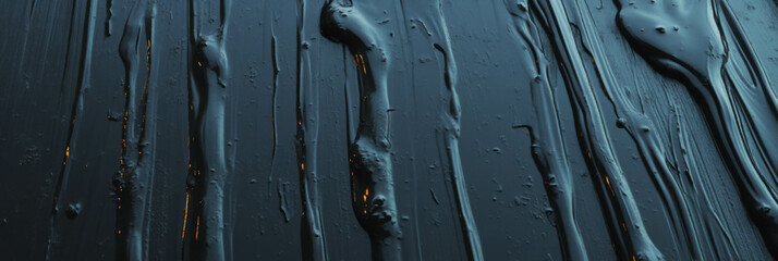 Poster - Abstract texture of rough paint with dry dragged brush strokes for artistic background or design