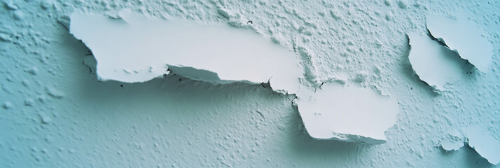Poster - Rough textured plaster with uneven surface detail for architectural design and interior decoration