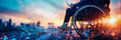 © sommersby - Inclusion Concept: Person in a Wheechair with Digital Overlay of a Cityscape, Promoting Accessibility and Technology