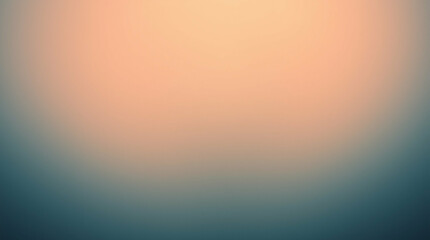 Poster - Ethereal blend of blue and orange hues in a foggy dreamscape backdrop