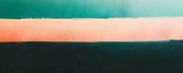 Poster - Abstract teal, beige, and brown wall texture for modern design concepts