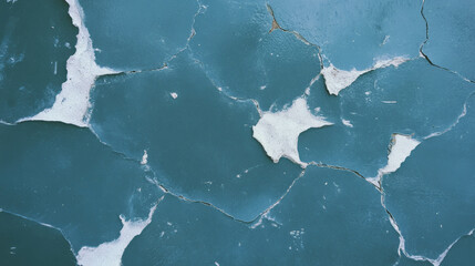 Poster - Cracked slate effect ceramic wall texture for interior design and architecture projects