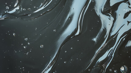 Poster - Abstract texture of thick sticky mud with viscous textures for design