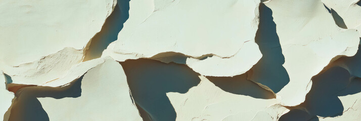 Poster - Textured light plaster with uneven surface for interior design and architecture