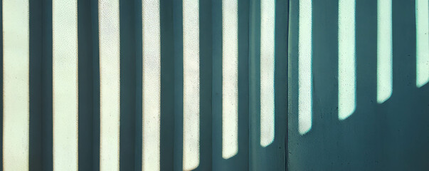 Poster - Abstract vertical stripes with uneven texture in subtle light and shadow play