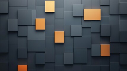 Poster - Geometric design elements modern art gallery digital graphic contemporary environment aesthetic viewpoint abstract composition for enhanced visual appeal
