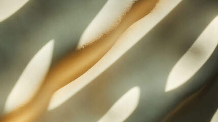 Aufkleber - Elegant wall texture with curved gold molding patterns for interior design inspiration