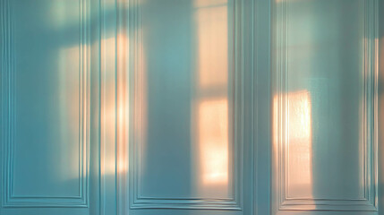 Poster - Elegant symmetrical wall design with enhanced molding texture for interior décor inspiration
