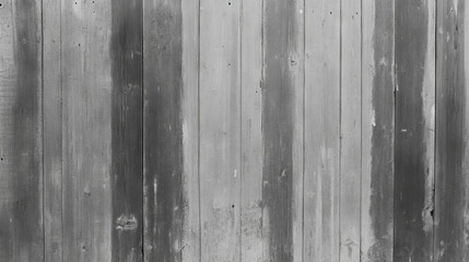 Poster - Rustic weathered hardwood wall with greyish tones for interior design and backgrounds