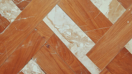 Aufkleber - Interwoven wood and marble pattern texture for design and decoration