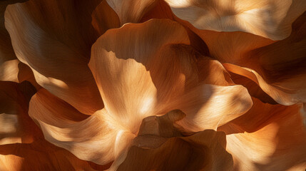 Poster - Texture of wooden carved wall with varied light for interior design and decorative art