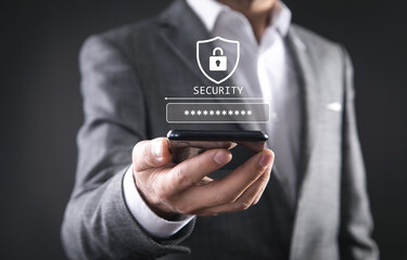 Poster - Cybersecurity encompasses the concept of cyber security, secure Internet access, the encryption of personal information, and ensuring secure access to user's personal data for information security.