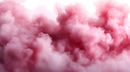 Poster - Abstract Pink Smoke Texture Background with Ethereal Cloud Like Formations and Soft Edges