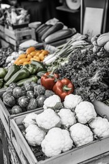 Canvas Print - Vegetable Stand