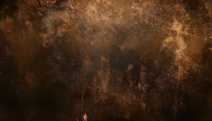 Aufkleber - textured brown abstract wall painting with organic patterns for modern interior design, art background for decor