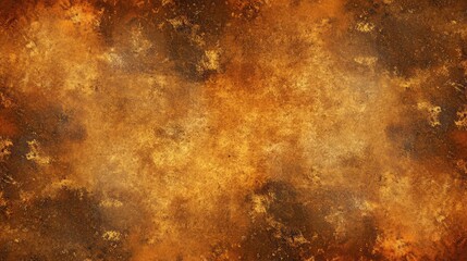 Poster - A deep, rich gold background with a smooth metallic finish, perfect for adding a touch of luxury and elegance with copy space.
