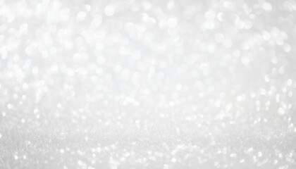 Poster - soft white bokeh lights on a blurred background for use in wedding invitations, holiday cards, and design projects