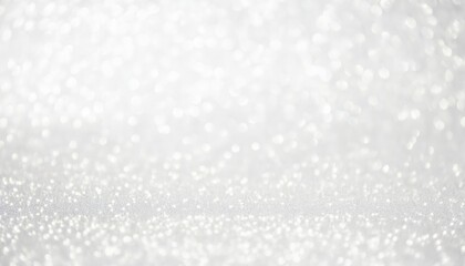 Poster - soft white bokeh lights on a blurred background for use in wedding invitations, holiday cards, and design projects