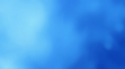 Poster - Serene gradient of azure, sky, and cerulean hues creating calm artwork