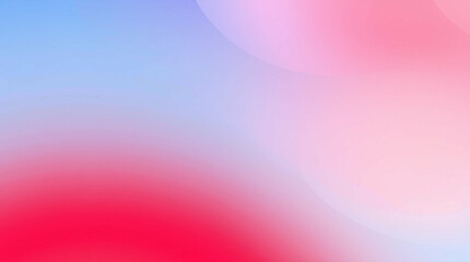 Poster - Soft gradient semicircular poster backdrop with electric vivid colors