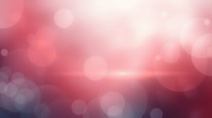 Poster - Soft pink luminescence and ethereal bokeh creating a dreamy atmosphere