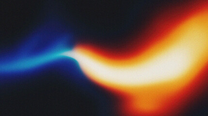 Wall Mural - Blue black blurred colorful abstract gradient background for web design. Abstract shape, grainy background, noise texture futuristic poster, header cover wallpaper.
