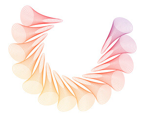 Fototapete - abstract background with flowers and butterflies
