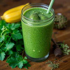 Poster - fresh vegetable smoothie