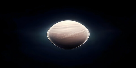 Poster - Abstract Planet Illustration