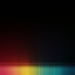 Fototapete - Abstract Rainbow Spectrum: A Gradient of Colorful Light on Dark Backdrop Creates a Striking Visual Display